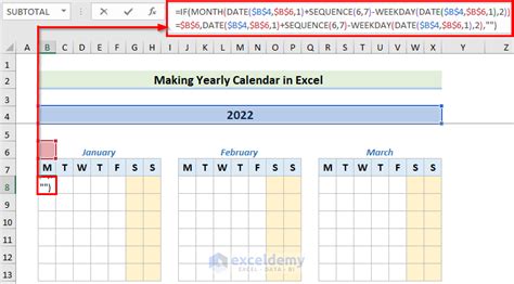 How To Make A Calendar In Excel Without Template Printable Online