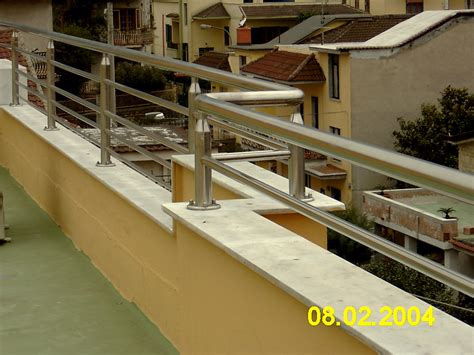 Ringhiera Per Balcone In Acciaio Inox