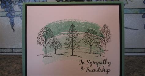 Heartwarmers From Vicki Stampin Up Lovely As A Tree Sympathy