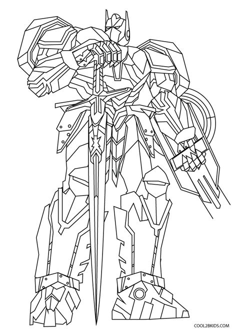 Coloriages Optimus Prime Coloriages Gratuits Imprimer