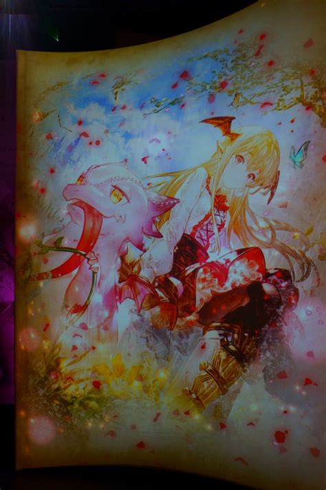 NAKED INC ネイキッド on Twitter RT takusannno グラブルミュージアム 3方向の本にプロジェクションマッピング サイドストーリーが流れてた