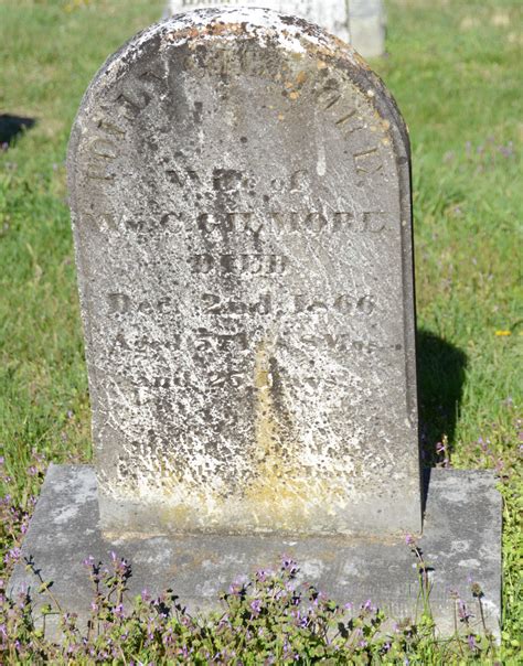 Mary Polly Moore Gilmore Find A Grave Memorial