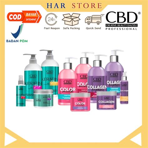 Jual CBD Professional Series Hair Treatment Keratin Pro Color