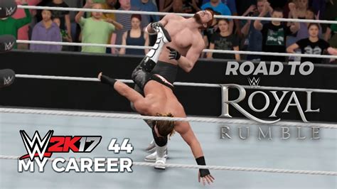 Wwe 2k17 My Career Mode Ep 44 Rocky Road To The Rumble Youtube