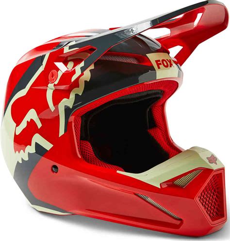 Fox V1 Xpozr Motocross Helmet Buy Cheap Fc Moto