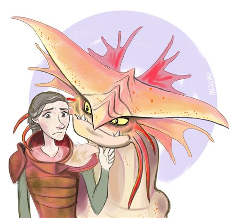 valka and cloudjumper by TheBlackFalcon on DeviantArt