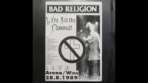 Bad Religion Live 1989 Punk Rock Were Not The Damned Full Concert