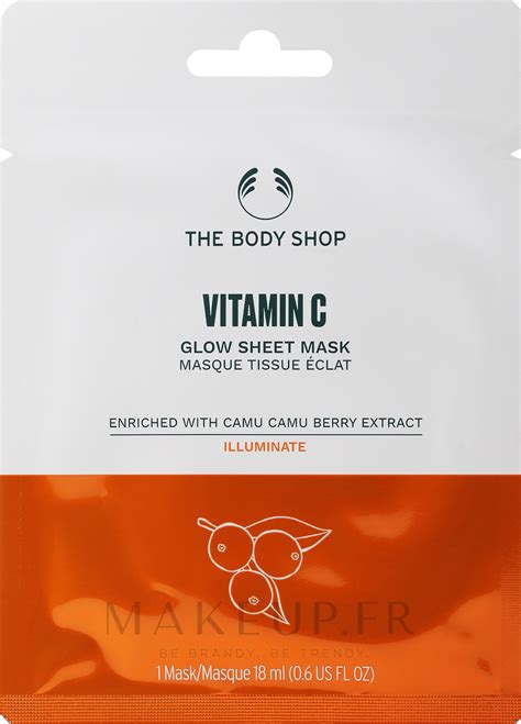 Masque Tissu Claircissant La Vitamine C Pour Visage The Body Shop