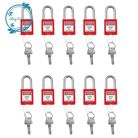 Pcs Set Lockout Tagout Lock Safe Padlocks For Lock Out Tag Out