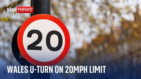 20mph Speed Limits On Welsh Roads May Return To 30mph By End Of The