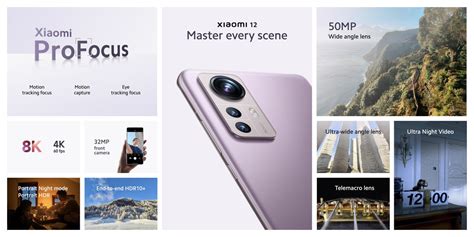 With Xiaomi12s Latest Xiaomi ProFocus And Master Grade Lenses Youre