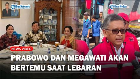 Prabowo Dan Megawati Bertemu Saat Lebaran Pdip Tegaskan Tak Terkait