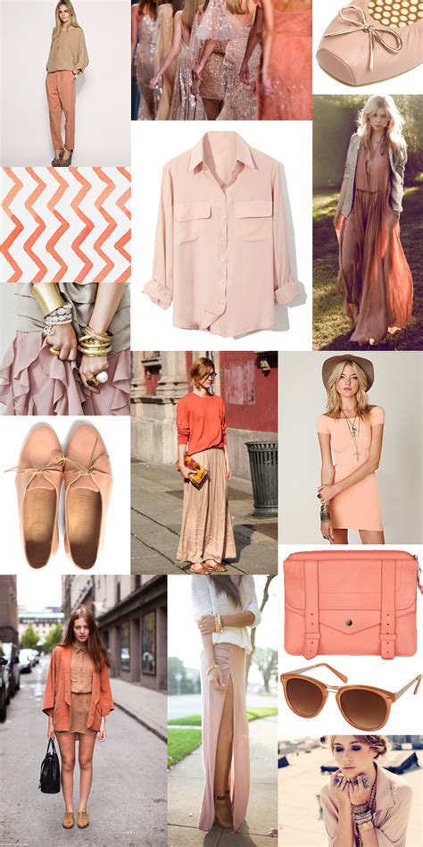 I Should Try Peach In My Wardrobe Moda Looks Acessórios