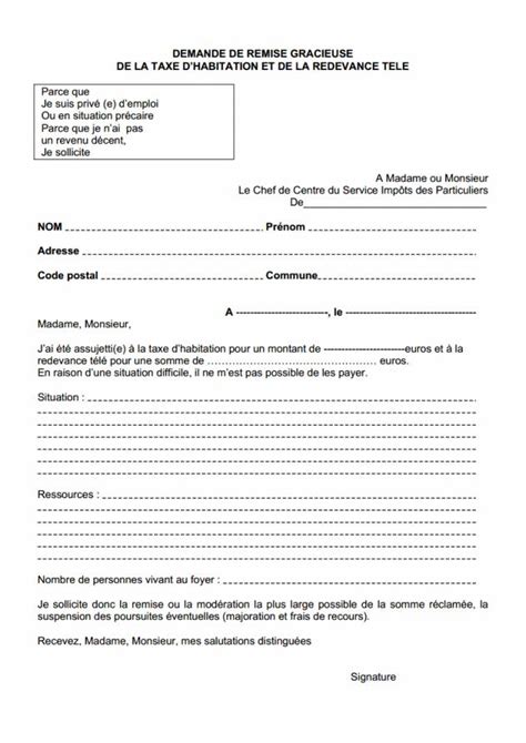 Lettre D Echeancier Pour Les Impots Modele De Lettre Type Hot Sex Picture