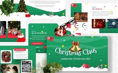 Natalia Christmas Themed Keynote Template TemplateMonster