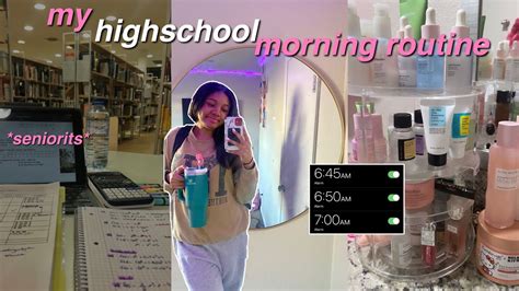 My Realistic 630am High School Morning Routine Senior Year Youtube