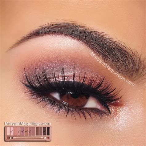 Maryam Maquillage Naked Tutorial Rosy Smokey