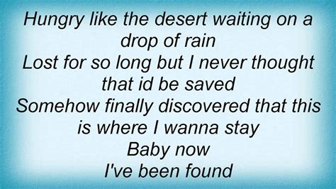 Josh Gracin Found Lyrics Youtube