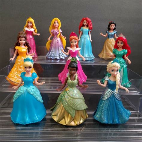 Disney Princess Magiclip Magic Clip Dolls Polly Pocket Toys Lot Of 10 Disney Disney Princess