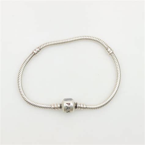 Pandora Sterling Silver Moments Snake Chain Bracelet Property Room