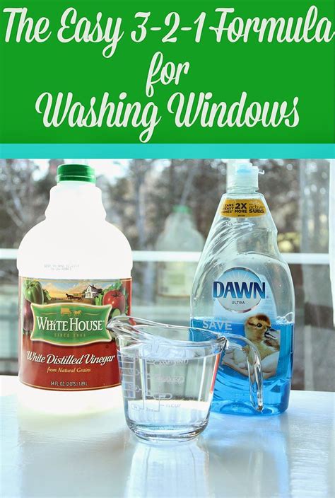 Never Say Goodbye Diy Window Cleaner With Dawn