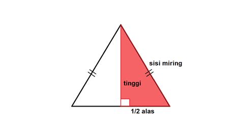 Cara Mencari Luas Segitiga Sama Kaki Jika Diketahui Keliling Cilacap Klik