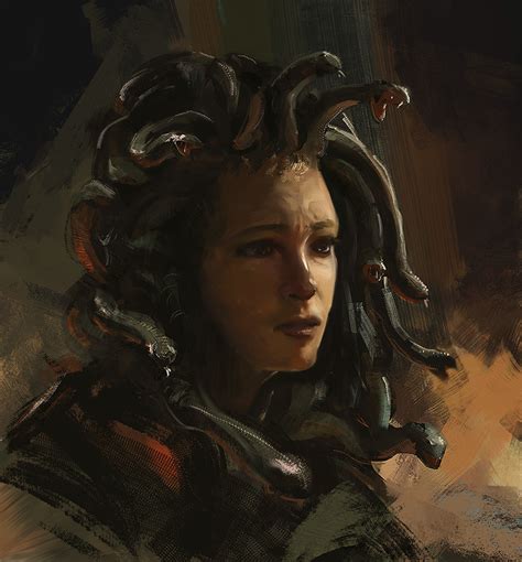 Medusa Clash Of The Titans Concept Art