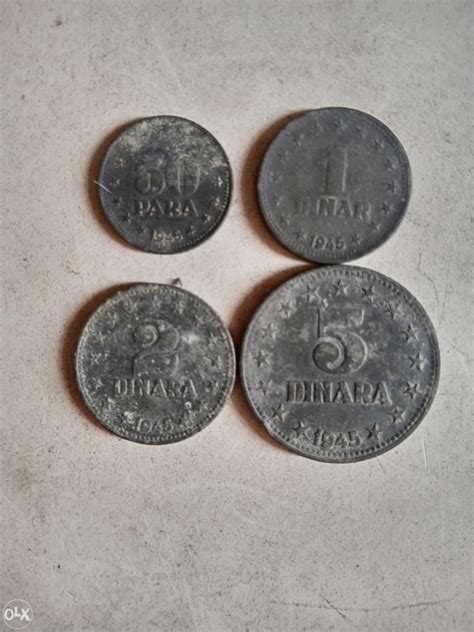 Jugoslavija Prvi Dinari 1945 God Posle Ll Rata Kovanice OLX Ba