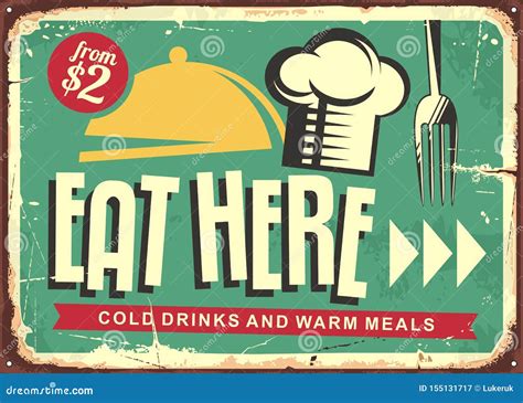 Retro Restaurant Logo Cartoon Vector 143272693