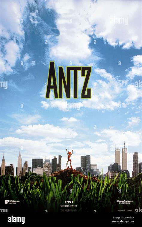 Z, NEW YORK SKYLINE POSTER, ANTZ, 1998 Stock Photo - Alamy