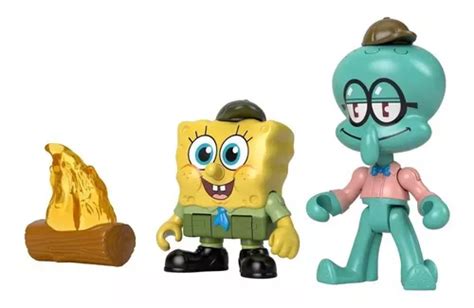 Imaginext Bob Esponja Coral Bob Esponja And Lula Molusco à Venda Em Rio