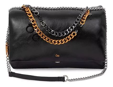 Bolsa Crossbody Cloe Acolchada Dise O Con Cadenas Mercadolibre