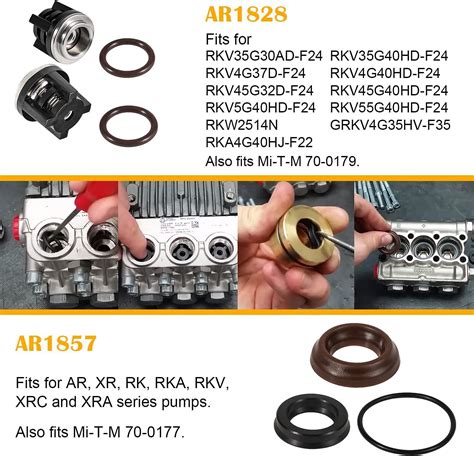 For Annovi Reverberi Ar Pressure Washer Packing Kit Water Pump