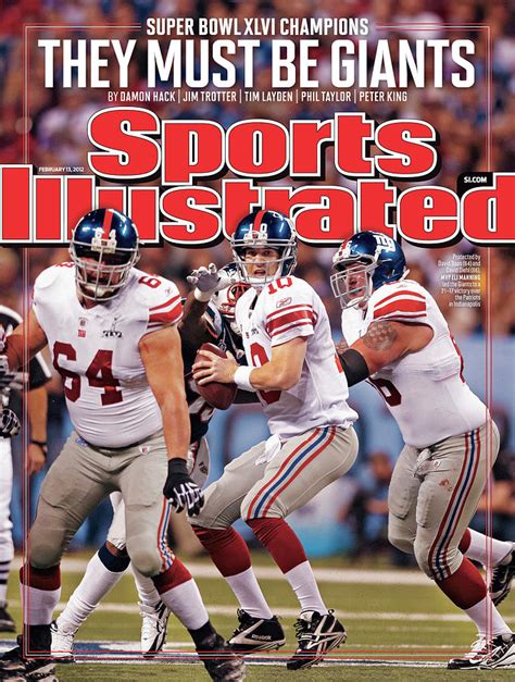 Super Bowl Xlvi... Sports Illustrated Cover Photograph by Sports Illustrated - Pixels