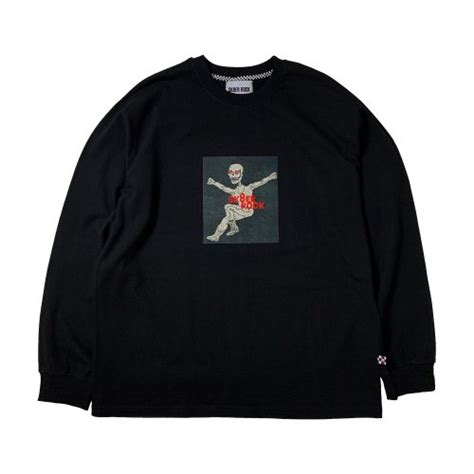 MUSINSA SK8ER ROCK Huray Long Sleeve T Shirt Black