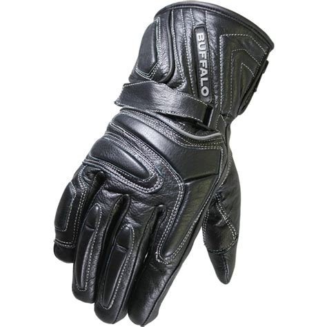 Buffalo Arctic Leather Waterproof Winter Thermal Motorbike Motorcycle Gloves Ebay