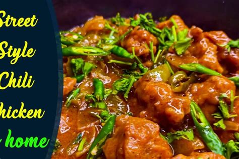 Chicken Chilli Gravy Recipe Restaurant Style Chilli Chicken Gravy Vibhas Kitchen Chili Chili