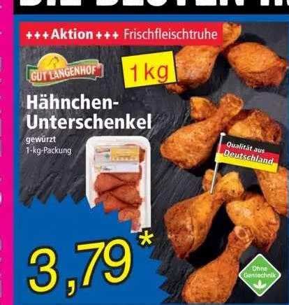 Gut Langenhof H Hnchen Unterschenkel Angebot Bei Norma