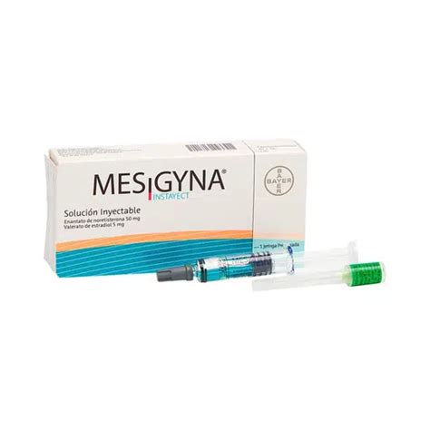 Mesigyna 50mg 5mg Solución Inyectable 1 ml