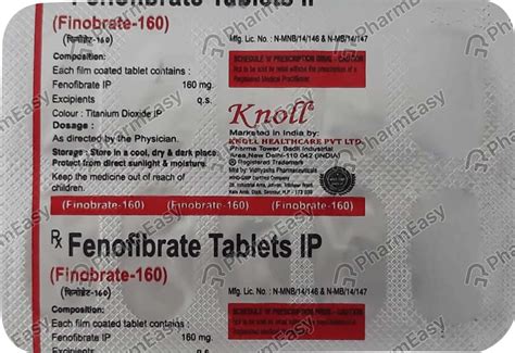 Finobrate 160 MG Tablet 10 Uses Side Effects Price Dosage