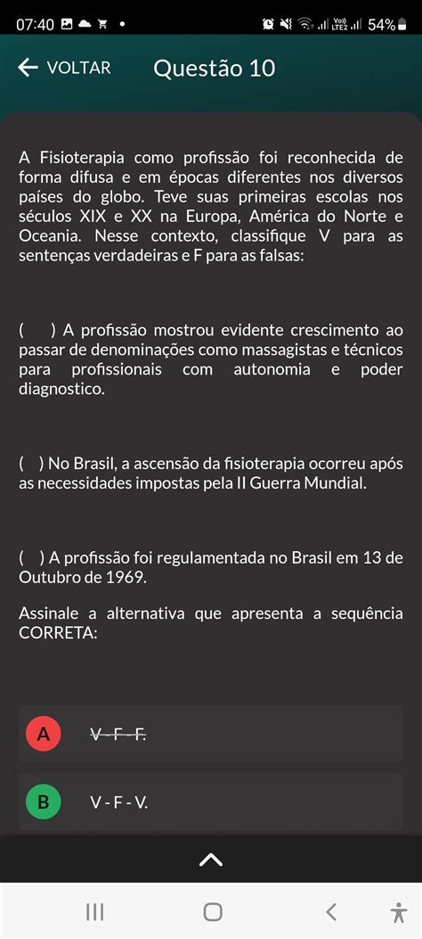 Prova Fisioterapia Baseada Em Evidencias