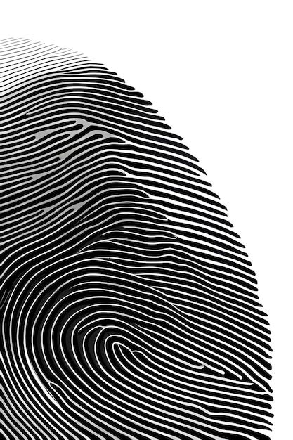 Premium Ai Image Abstract Fingerprint