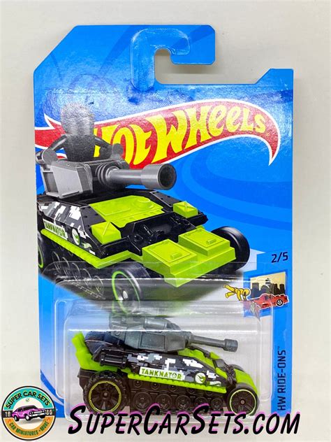 TREASURE HUNT Hot Wheels HW Ride Ons 2018 2 5 Tanknator Etsy