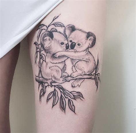 Koala Tattoo Design