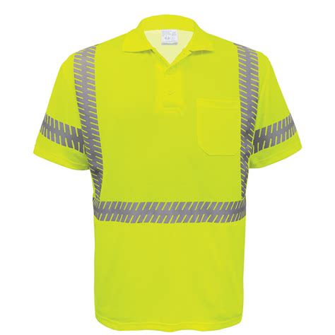 Glo 209 Hv Premium High Visibility Polo Shirt Smsdi