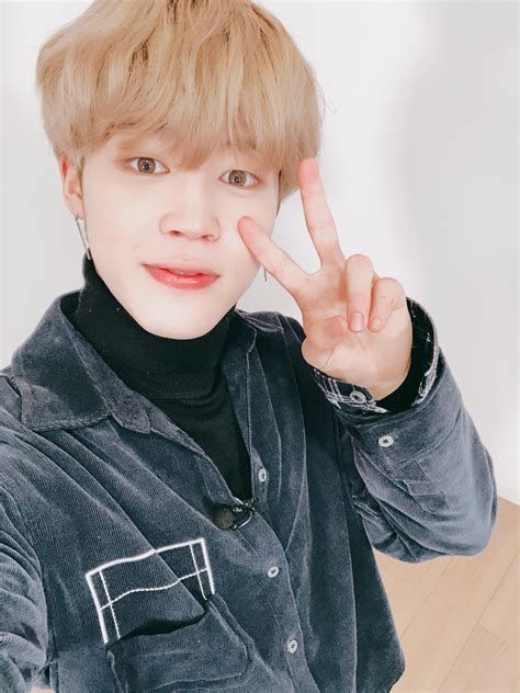 My Cute Lil Baby Jimin Chimchim Selca Bts Jimin Selca Bts Bangtan