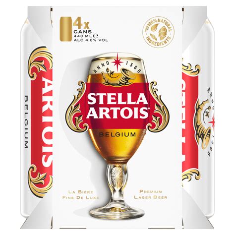 Stella Artois Belgium Premium Lager Beer X Ml One Stop