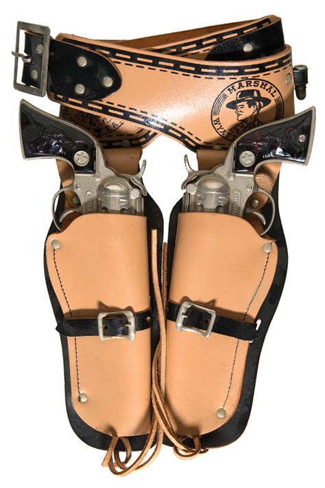 Hakes Official Wyatt Earp Holster Set” By Hubley