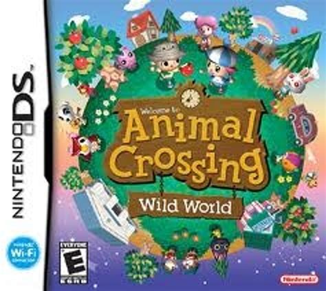 animal crossing wild world ds game