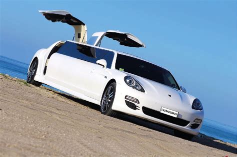 Porsche Panamera Limousine Noleggio Auto Per Matrimoni Sportive E D